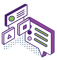icon representing flow charts